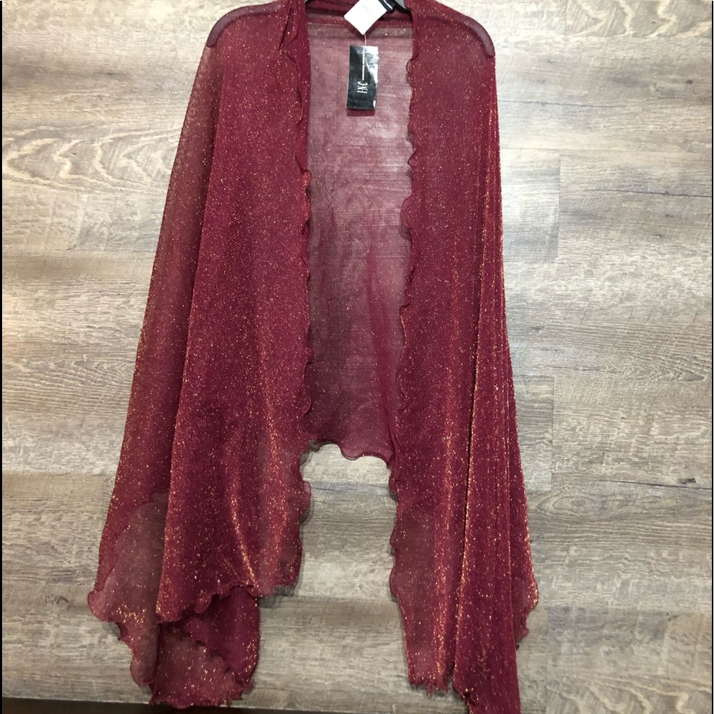 INC International Concepts Ruffled Wrap - Picture 3 of 8